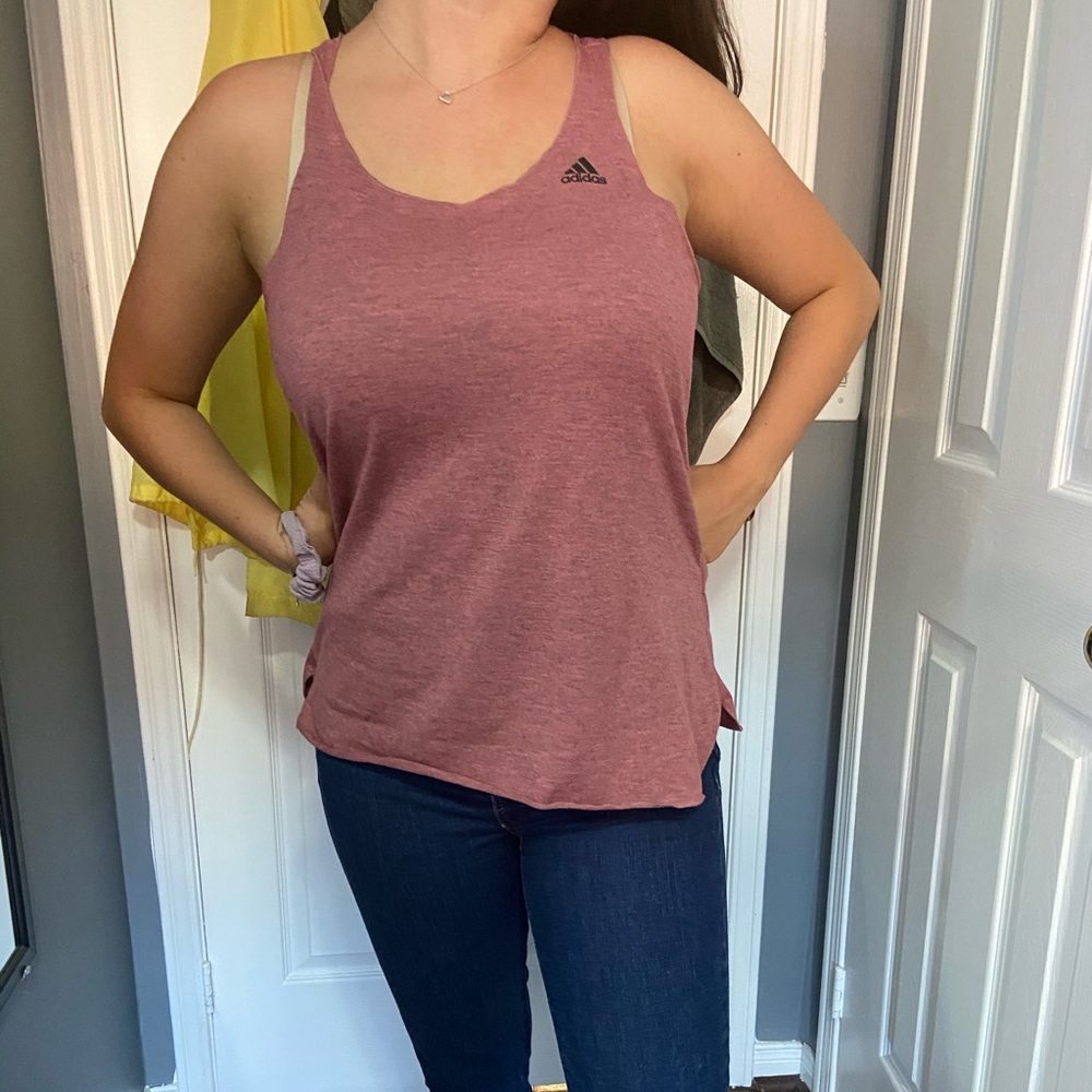 Adidas racerback tank